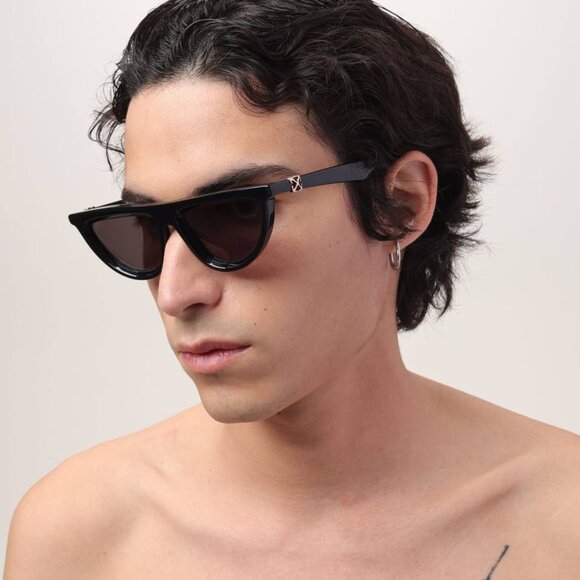 Off-White OERI13V JASPER 3007 Sunglasses Pink Geometric Frame, Grey Lenses main image 9